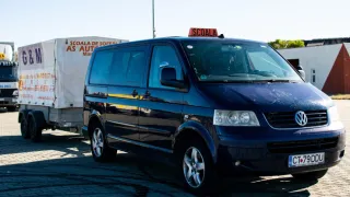 Autoturism cu remorcă pentru categoria BE
