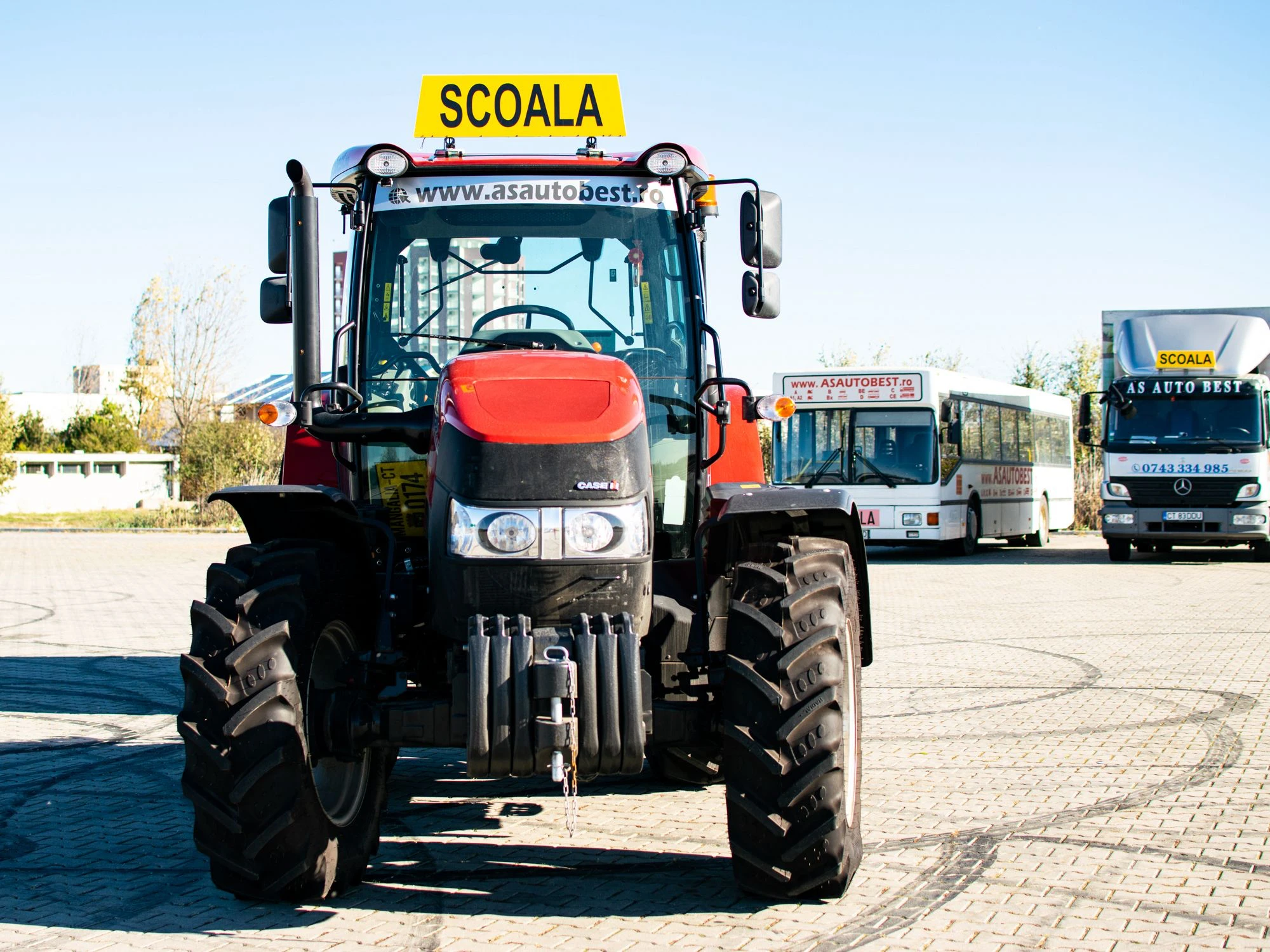 Tractorul școlii AS Auto Best pentru categoria TR