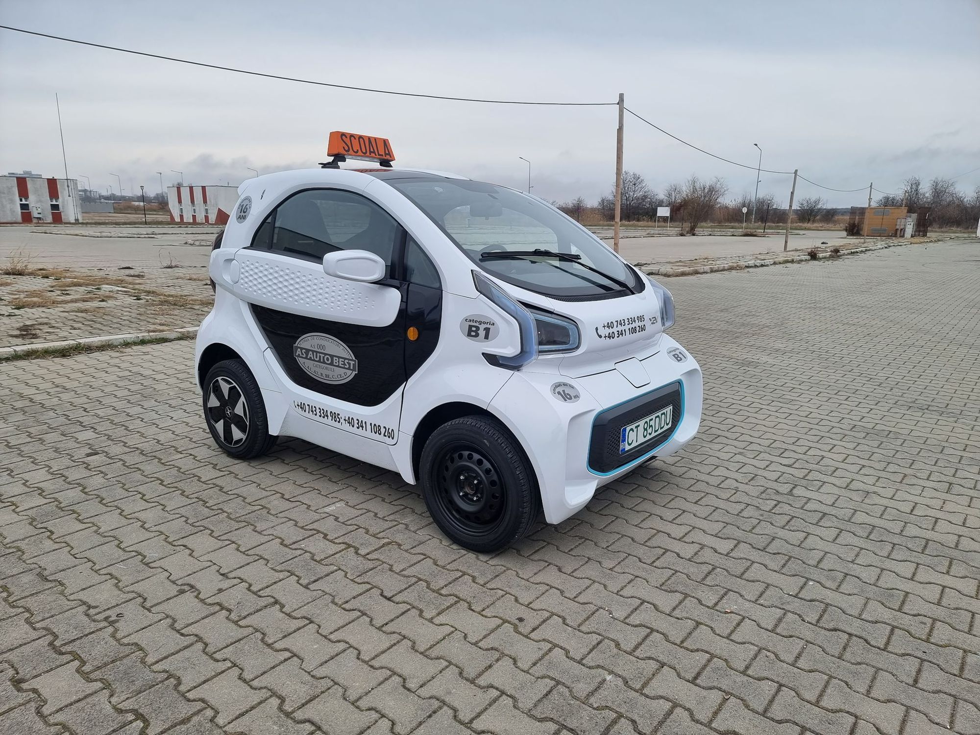 Cvadriciclul școlii AS Auto Best pentru categoria B1